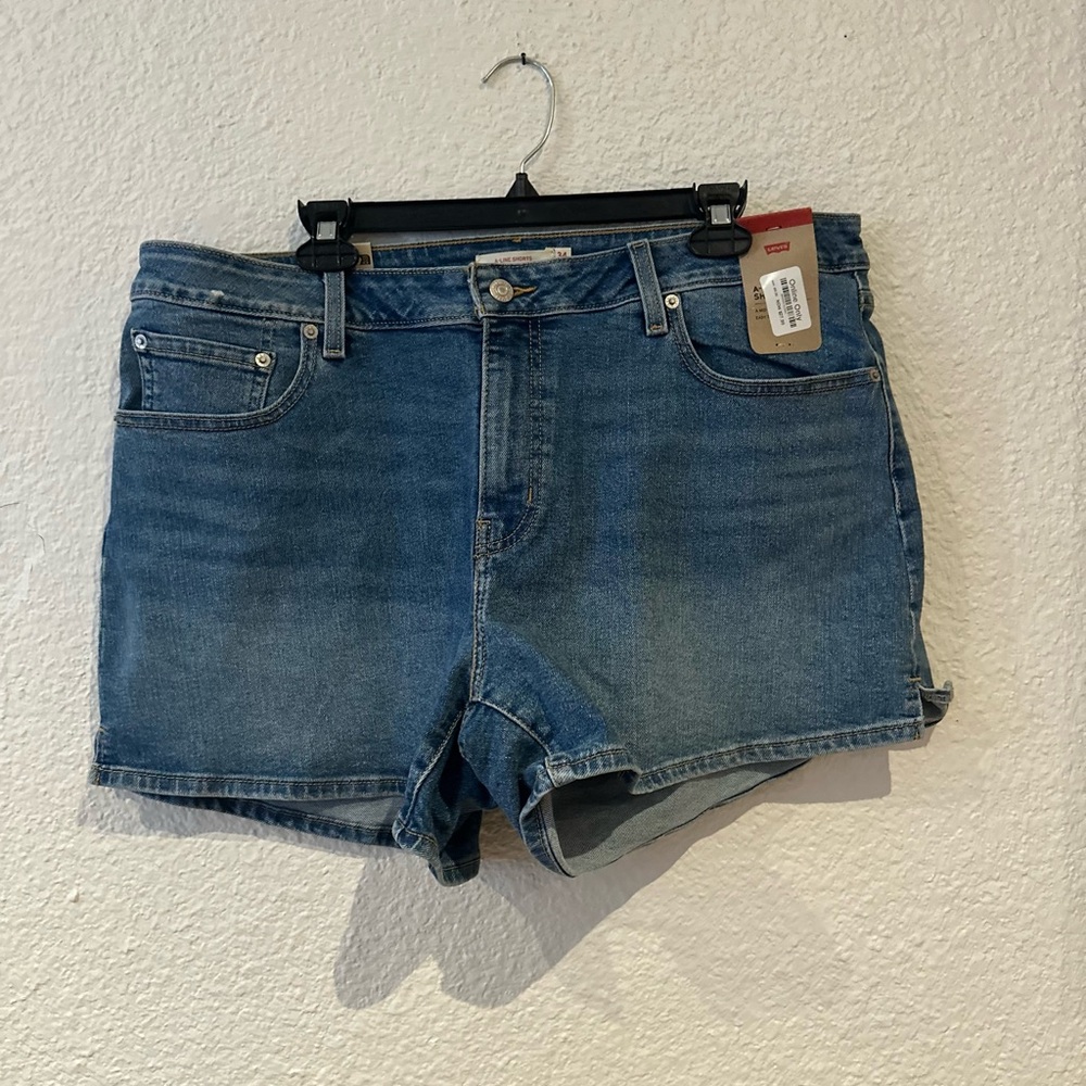 Levi's Blue Jean Shorts A-line shorts Style